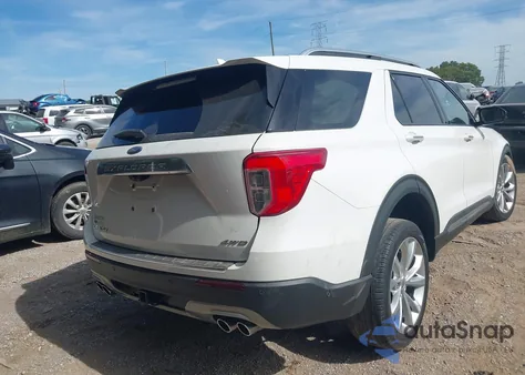 2021 Ford Explorer Platinum z USA, uszkodzony, nr VIN 1FM5K8HC8MGC17835